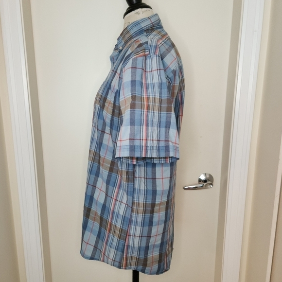 Vintage GH Bass & Co plaid button down shirt - Picture 2 of 8